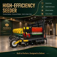 Semoir agricole monté sur tracteur pour la plantation de blé, de soja, de riz et de graines d'herbe, semoir multi-cultures