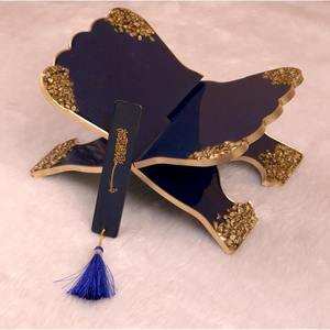 Soporte para el Sagrado Corán de Resina Epoxi, 12 Pulgadas, Plegable, para Lectura, con Nombre Personalizado, Color Rehal, Regalo Religioso para Ramadán, DIY - Product Image 1