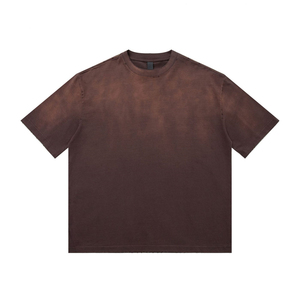 เสื้อยืดสำหรับผู้ชายผ้าคอตตอนทรงหลวมพิมพ์ลายกันแดดทรงหลวมดีไซน์ใหม่สำหรับ100% - Product Image 2