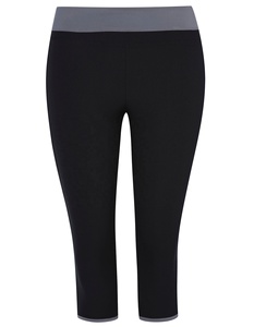 Women's Basic Knitted <b>Leggings</b> Full Length Solid <b>Black</b> Elastic Waist Soft Stretch 180g All Seasons - Product Image 1
