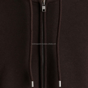 Nardon Apparel – Sweat à capuche décontracté rétro en coton mélangé 360 g/m² lavé, avec effet de pulvérisation PP, sans bords brossés, style urbain, vente chaude - Product Image 5