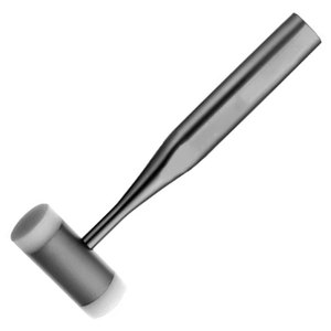 ค้อนตอกกระดูก Mead Mallet ขนาด 20 ซม. พร้อมหัวพลาสติก 2 ด้าน ค้อนผ่าตัดคุณภาพสูง สำหรับปลูกถ่ายกระดูก ศัลยกรรมกระดูกแข็ง เครื่องมือแพทย์ - Product Image 3