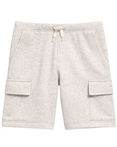 Pantalones Cortos Cargo Gris Claro para Hombre, Cintura Elástica con Cordón, Estilo Casual Urbano, con Bolsillos Laterales, Fabricante de Pantalones Cortos de Verano - Product Image 1