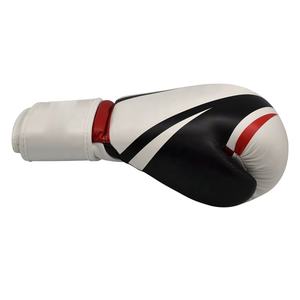 Guantes de boxeo gemelos personalizados de 14oz al por mayor para entrenamiento de MMA hechos de cuero PU para combate de Boxeo Deportivo aplicable - Product Image 2