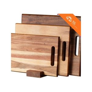[MEILLEURES VENTES] Planche à découper rectangulaire en bois d'acacia BLUE LOTUS FARM, épaisseur 1,5 cm, compatible lave-vaisselle, pour trancher légumes, viande, repas - Product Image 1