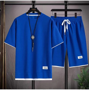 Conjunto Deportivo Informal Personalizado para Hombre, 2 en 1, con Capucha, Color Sólido, para Gimnasio, Correr, Entrenamiento, Ropa Deportiva, 6XL, Proveedor de Fábrica OEM ODM - Product Image 5