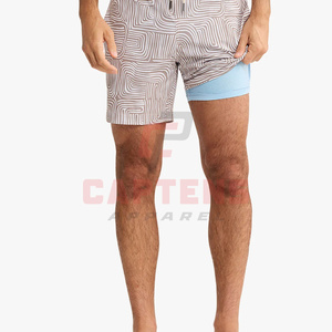 กางเกงชายหาดแห้งเร็วสำหรับผู้ชาย รุ่นซัมเมอร์ 2026 บอร์ดชอร์ต โพลีเอสเตอร์ 100% ระบายอากาศได้ดี ไซส์ใหญ่ กางเกงว่ายน้ำ ขายส่ง - Product Image 3