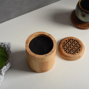 Quemador de Incienso de Madera NoorCraft, Porta Incienso Artesanal de Madera Natural con Elegante Diseño de Inspiración Árabe para un Hogar con Estilo - Product Image 2