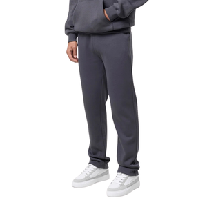 Conjunto de Dos Piezas Personalizado al por Mayor: Sudadera con Capucha y Pantalones Deportivos de Pierna Recta con Bolsillos Laterales para Hombre, Estilo Casual Urbano - Product Image 4