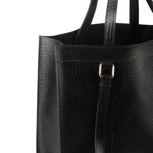 สำหรับ Zara ชุดกระเป๋าถือ2ชิ้นสีดำ - Product Image 1