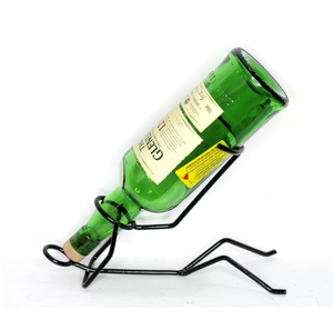Support à bouteilles de vin en métal, design spécial, rangement pour bouteilles, cadre en métal, porte-bouteilles de vin, produit de qualité supérieure - Product Image 1