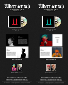 G-DRAGON - 3ème album [bermensch] Version JEWEL CD Musique Pop Coréenne Tous Âges - Product Image 3