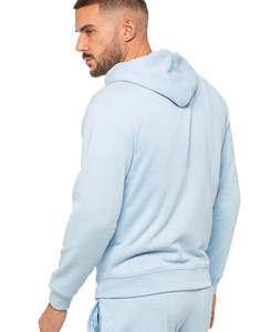 Sudadera con capucha de forro polar de alta calidad para mujer, color azul claro, con cremallera, manga larga, corte regular, para verano - Product Image 3