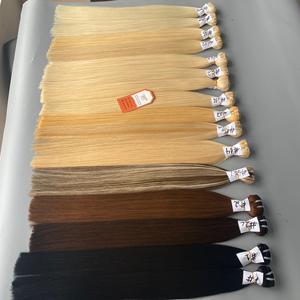 Meilleure vente 100% extensions de cheveux humains crus vietnamiens trame droite soyeuse lisse couleur à la mode tendance chaude marché des extensions de cheveux - Product Image 5