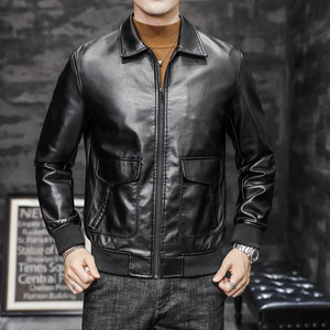 Chaquetas de Invierno para Hombre Everland OEM, de Cuero Genuino, Transpirables y Resistentes al Viento, para Actividades al Aire Libre - Product Image 5