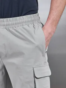 Shorts Cargo Homme Performance Coupe Slim Extensible en Nylon Multi-Poches avec Cordon de Serrage Ajustable pour l'Extérieur – Vente en Gros - Product Image 4