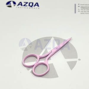 Tijeras de bordado personalizadas de alta calidad al por mayor tijeras recubiertas rosas puntiagudas con aguja impresa elegante 3,5" - Product Image 4