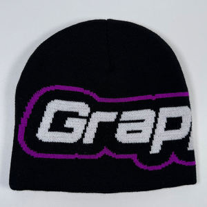 Gorros de Invierno de Acrílico para Mujer y Adultos Unisex - Gorras Ajustables Estilo Y2K con Bordado a Mano, Listas para Viajar - Product Image 4