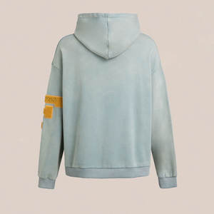 Servicio OEM, Sudadera con Capucha Extra Grande de Algodón Grueso para Mujer, Lavado Ácido, Color Marrón, Oferta al por Mayor, Tendencia 2026, Calidad - Product Image 6