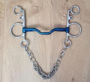 Bocados de acero inoxidable para equitación, para entrenamiento ecuestre, bocado de rienda duradero para control del caballo y equitación cómoda - Product Image 3