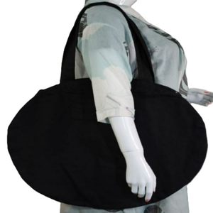 Sac fourre-tout en coton économique et tendance avec fermeture éclair, léger, réutilisable, motifs variés, thème musical, idéal pour les voyages et le shopping - Product Image 5