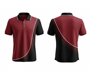 Custom Printed Polo Shirt – Full Sublimation Sports Design Manufacturer Supplier Durable Stitching for Men Women Youth Quick - Product Image 2