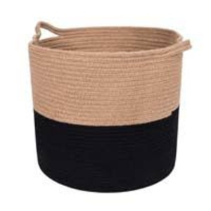 Clothing Organizer Foldable <b>Collapsible</b> Stackable 100% Cotton Woven Eco-Friendly Durable Lightweight Portable Modern Basket - Product Image 1