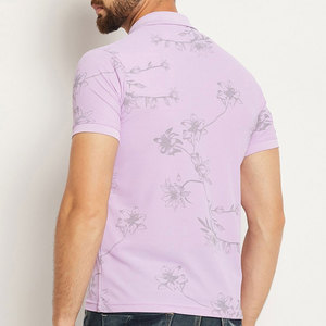 Servicio OEM/ODM, MOQ Bajo, Camiseta Polo para Hombre, Corte Ajustado, Color Liso, Diseña Tu Propia Camiseta Polo para Hombre - Product Image 4