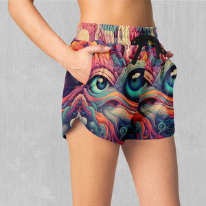 Shorts de plage pour femmes de haute qualité, tissu respirant et durable, vente chaude, prix abordable, shorts de plage pour femmes avec logo personnalisé - Product Image 4