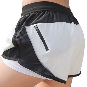 En gros Leggings courts taille haute pour femmes, effet push-up et froncé aux fesses, haute qualité, pour le sport, le fitness et le yoga, ensemble de yoga - Product Image 3