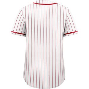 เสื้อเบสบอลลายทางสำหรับผู้ใหญ่ ยูนิเซ็กซ์ ปี 2025 ระบายอากาศได้ดี ลายเรียบ ติดกระดุม ชุดซอฟต์บอล ชุดกีฬาทีม - Product Image 1