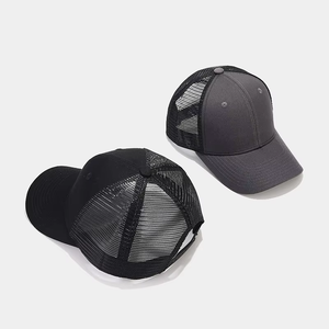 Casquette de baseball en toile 5 panneaux style golf, légère, confortable, décontractée, design bicolore, idéale pour l'été - Product Image 4