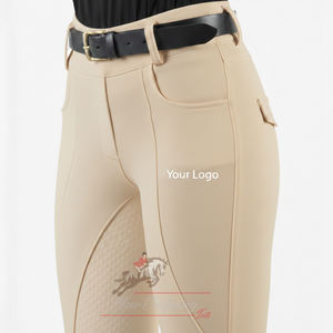 Leggings d'équitation sur mesure pour femmes, avec grip en silicone intégral, vente en gros, directement de l'usine - Product Image 1