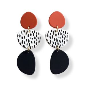 Handcrafted <b>Resin</b> Earrings Trendy Design Smooth Polish Lightweight Feel Durable Quality Fashion <b>Jewellery</b> Beading Supplies RR - Product Image 6