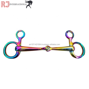 Mors néerlandais en argent allemand de haute qualité, nouveaux produits équestres avec matériau en acier inoxydable, mors arc-en-ciel - Product Image 4