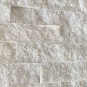 Dalles de marbre blanc laiteux en calcite, traitées en usine, modernes, polies et finies, 24x24, imperméables, durables, écologiques, garanties à vie - Product Image 2
