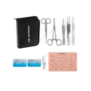 Veterinary Practice <b>Kits</b> Medic Instrument Premium Quality Stainless Steel Complete Suture Practice <b>Kit</b> Surgical Training <b>Kits</b> - Product Image 1