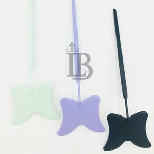 Espejos de Pestañas Butterfly Mirrors Red Lip Lash, de Acero Inoxidable, de Última Tendencia, para Extensión de Pestañas, con Logotipo Mink Sostenible - Product Image 5