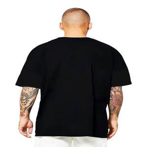 100% Cotton <b>Plain</b> <b>Oversized</b> <b>T</b>-<b>shirt</b> Heavy Weight Custom Foam 3d Logo Men Puff Print <b>T</b>-<b>Shirt</b> Men <b>T</b>-<b>Shirt</b> - Product Image 3
