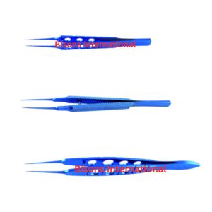 Pinzas de Sutura Rectas de Alta Calidad BISONS, Instrumento Quirúrgico Oftálmico, Pinzas de Microcirugía de Titanio - Product Image 2