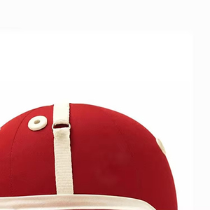 Casco de Polo Profesional para Montar a Caballo, Construcción Ligera de Cuero Duradero, Cierre Elástico, Ajuste Ajustable - Product Image 2