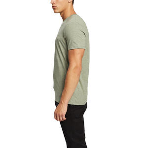 T-shirt décontracté pour homme, coupe ample moderne, épaules tombantes, en coton léger, pour un style de vie quotidien et les activités de plein air - Product Image 1