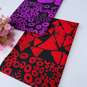 Lujoso estampado de cera africana de Libia y tela de algodón de Ankara diseño personalizado para atuendo de boda de moda ropa de fiesta y decoración del hogar - Product Image 1