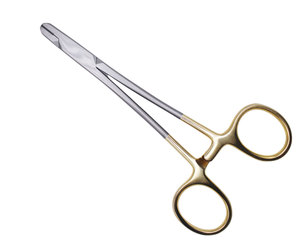 Portaagujas Manual de Carburo de Tungsteno, Retorcedor de Alambres, Instrumento Quirúrgico Dental, Agarre de Precisión, Certificado CE ISO13485, Uso ORL, 150MM - Product Image 1