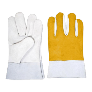 Gants de sécurité en cuir de vachette pleine fleur robustes, qualité supérieure, pour la construction industrielle, le barbecue, la soudure, protection des mains - Product Image 3