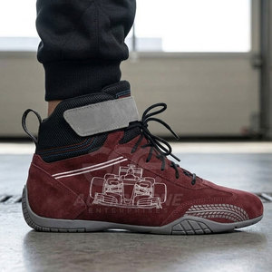 Chaussures de course durables ignifuges personnalisables conçues pour la vitesse, avec semelle extérieure à adhérence ferme et empeigne respirante et légère - Product Image 6
