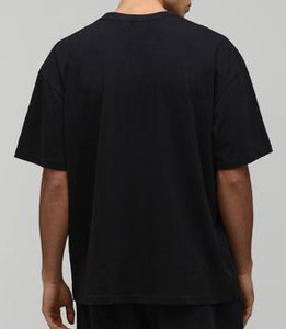 Camiseta de Hombre con Efecto Deslavado, 100% Algodón, Estilo Vintage, Oversize, Casual, Streetwear, con Logotipo Personalizado, Transpirable, de Alta Calidad, OEM - Product Image 4