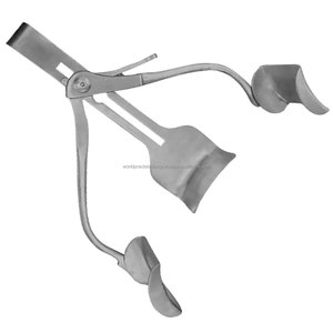 Écarteur abdominal Ricard à 3 lames, instrument chirurgical auto-serrant, pour chirurgie générale et laparotomie, en acier inoxydable - Product Image 5
