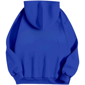 ชุดเสื้อฮู้ดสีดำแบบ unisex และกางเกงจ็อกเกอร์ ชุดลำลองสีพื้น แขนยาว มีเชือกผูกเอว สำหรับผู้ใหญ่ ใส่ได้ในฤดูใบไม้ผลิ - Product Image 4