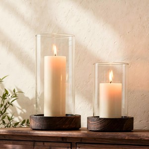 Porte-bougies en bois de Sheesham, fabrication sur mesure, vente en gros |   Aqdus Saleem Inde - Product Image 4
